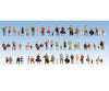Walthers Scenemaster 6042 Passengers On The Platform Pkg(60) Figures