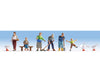 Walthers Scenemaster 6071 Farmers -- 6 Figures (Includes Accessories)