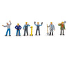 Walthers Scenemaster 6087 Steel Mill Day Crew -- Pkg(6) Figures