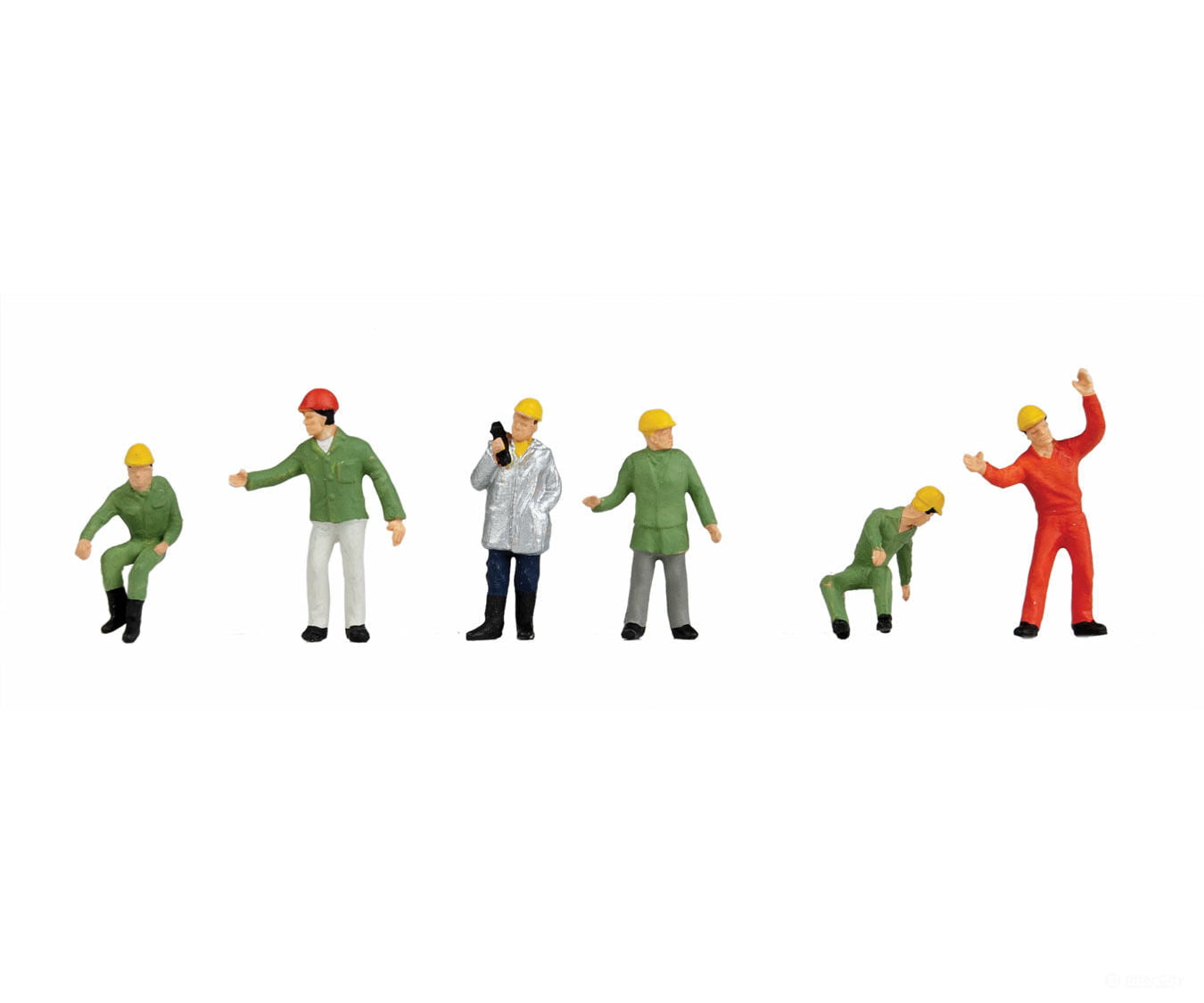 Walthers Scenemaster 6088 Working People -- Loading Crew Pkg(6) Figures