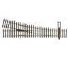 Walthers Scenemaster 70014 Code 70 Nickel Silver Dcc Friendly Number 4 Turnout -- Right Hand Track &