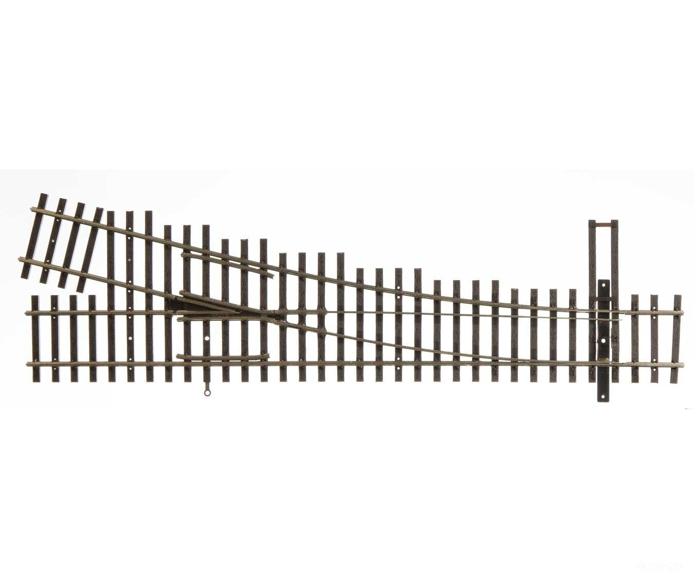 Walthers Scenemaster 70014 Code 70 Nickel Silver Dcc Friendly Number 4 Turnout -- Right Hand Track &