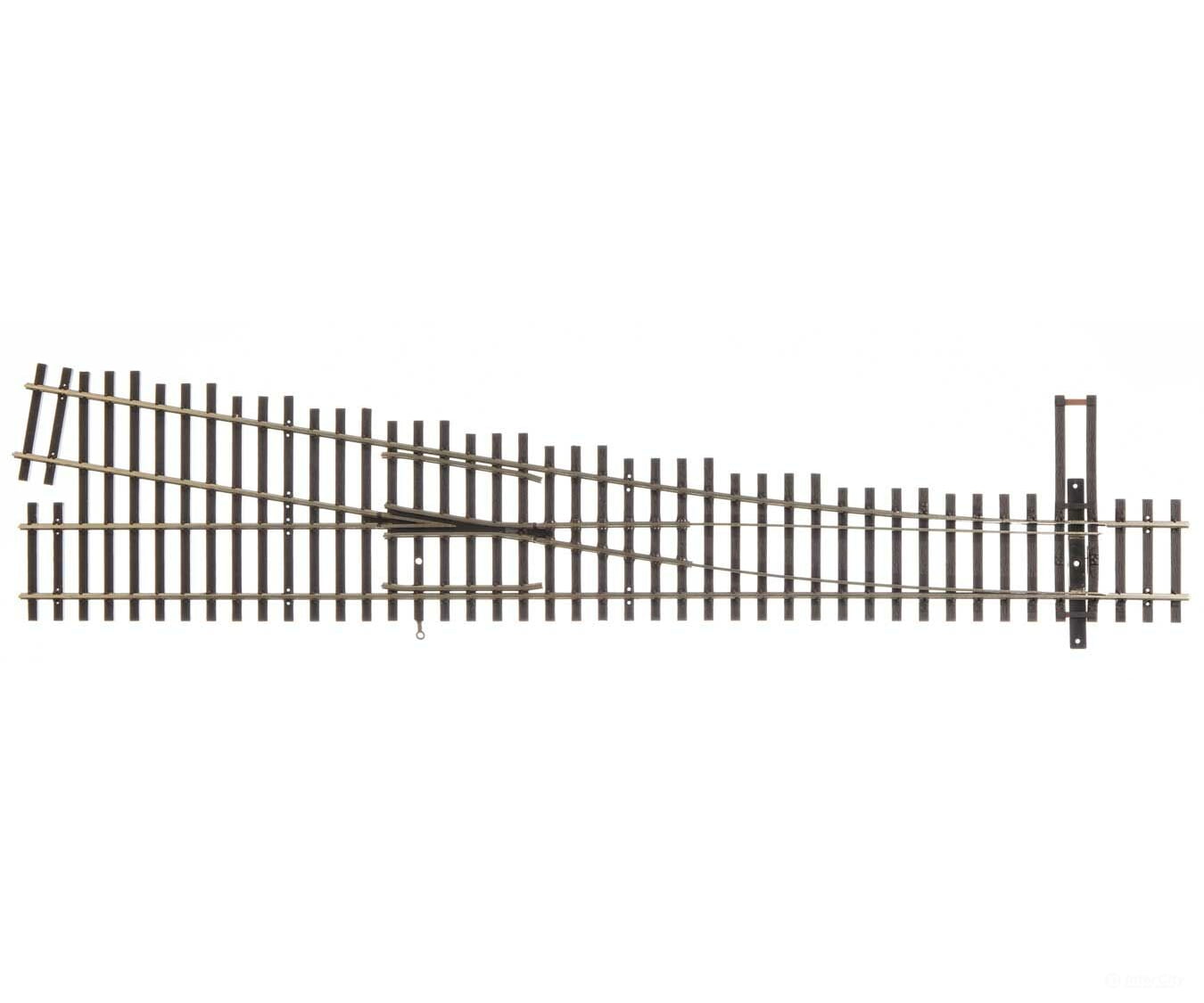 Walthers Scenemaster 70018 Code 70 Nickel Silver Dcc Friendly Number 6 Turnout -- Right Hand Track &
