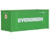 Walthers Scenemaster 8002 20’ Corrugated Container With Flat Panel - Assembled -- Evergreen