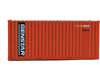 Walthers Scenemaster 8003 20’ Corrugated Container With Flat Panel - Assembled -- Genstar (Orange
