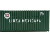 Walthers Scenemaster 8008 20’ Corrugated Container With Flat Panel - Assembled -- Linea Mexicana