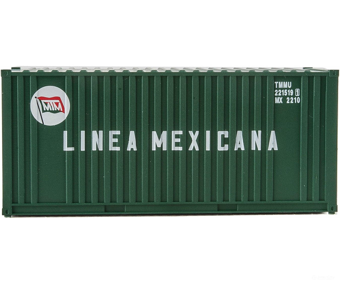 Walthers Scenemaster 8008 20’ Corrugated Container With Flat Panel - Assembled -- Linea Mexicana