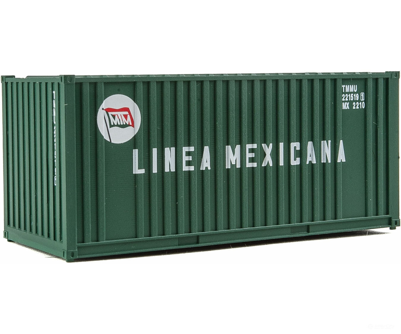 Walthers Scenemaster 8008 20’ Corrugated Container With Flat Panel - Assembled -- Linea Mexicana