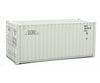 Walthers Scenemaster 8063 20’ Corrugated Container - Assembled -- Gateway (Gray) Freight Loads &