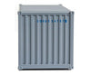 Walthers Scenemaster 8071 20’ Corrugated Container - Assembled -- China Ocean Shipping Company
