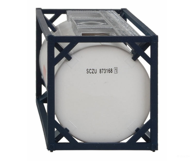 Walthers Scenemaster 8101 20’ Tank Container - Kit -- Seaco Freight Loads & Containers