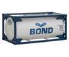 Walthers Scenemaster 8103 20’ Tank Container - Kit -- Bond Freight Loads & Containers