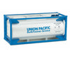 Walthers Scenemaster 8110 20’ Tank Container - Kit -- Union Pacific(R) (White Blue) Freight Loads