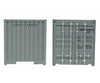 Walthers Scenemaster 8155 40’ Corrugated Container - Assembled -- China Ocean Shipping Co.