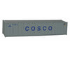 Walthers Scenemaster 8155 40’ Corrugated Container - Assembled -- China Ocean Shipping Co.