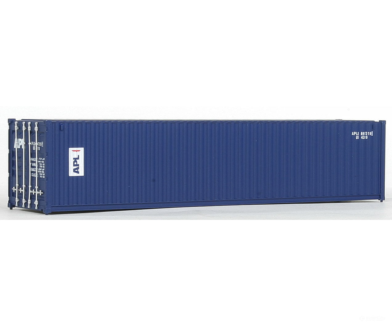 Walthers Scenemaster 8157 40’ Corrugated Container - Assembled -- American President Lines