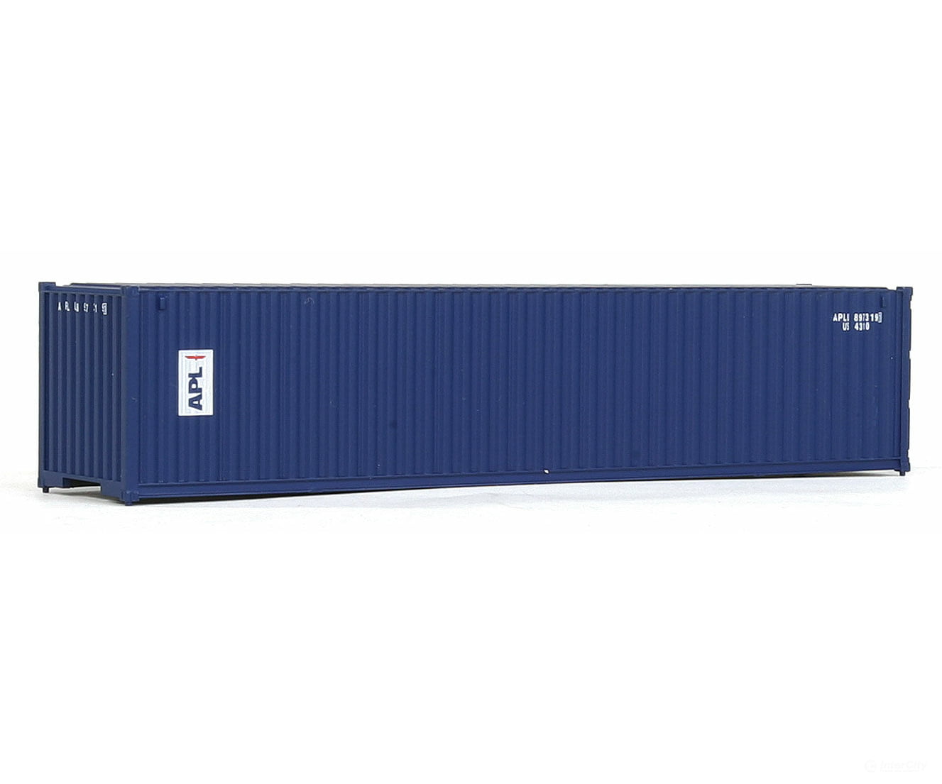Walthers Scenemaster 8157 40’ Corrugated Container - Assembled -- American President Lines