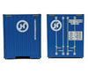 Walthers Scenemaster 8208 40’ Hi Cube Corrugated Container W/Flat Roof - Assembled -- Hanjin