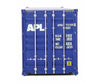 Walthers Scenemaster 8259 40’ Hi-Cube Corrugated-Side Container - Assembled -- American President