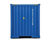 Walthers Scenemaster 8265 40’ Hi-Cube Corrugated-Side Container - Assembled -- Nyk Lines (Blue