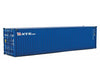 Walthers Scenemaster 8265 40’ Hi-Cube Corrugated-Side Container - Assembled -- Nyk Lines (Blue