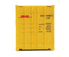 Walthers Scenemaster 8267 40’ Hi - Cube Corrugated - Side Container - Assembled - - Dhl (Yellow