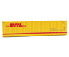 Walthers Scenemaster 8267 40’ Hi - Cube Corrugated - Side Container - Assembled - - Dhl (Yellow