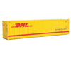 Walthers Scenemaster 8267 40’ Hi - Cube Corrugated - Side Container - Assembled - - Dhl (Yellow
