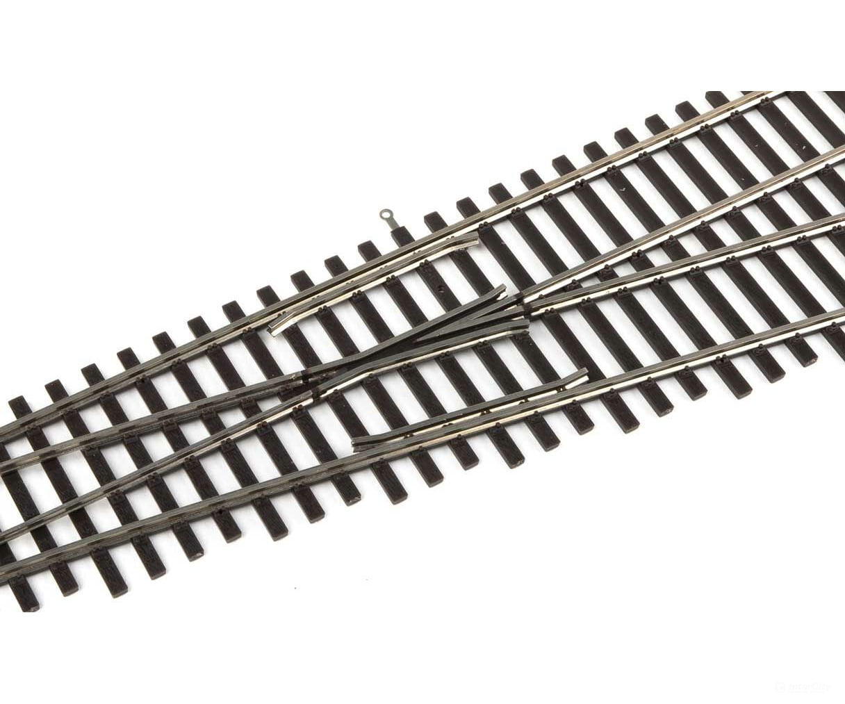 Walthers Scenemaster 83018 Code 83 Nickel Silver Dcc Friendly Number 6 Turnout -- Right Hand Track &