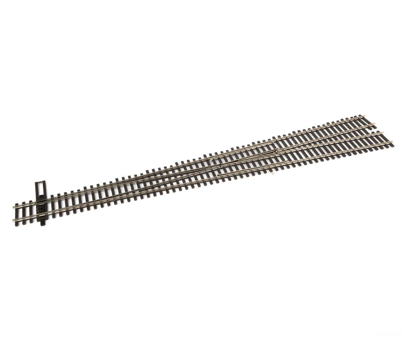 Walthers Scenemaster 83021 Code 83 Nickel Silver Dcc-Friendly #10 Turnout -- Left Hand Track &