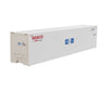 Walthers Scenemaster 8365 40’ Hi-Cube Smooth-Side Reefer Container - Assembled -- Mitsui Overseas