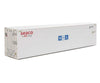 Walthers Scenemaster 8365 40’ Hi-Cube Smooth-Side Reefer Container - Assembled -- Mitsui Overseas