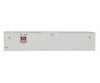 Walthers Scenemaster 8460 48’ Ribbed Side Container - Assembled -- Union Pacific(R) (White Shield