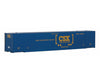 Walthers Scenemaster 8502 53’ Singamas Corrugated Side Container - Ready To Run -- Csx