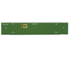 Walthers Scenemaster 8503 53’ Singamas Corrugated Side Container - Ready To Run -- Emp (Green