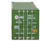Walthers Scenemaster 8505 53’ Singamas Corrugated Side Container - Ready To Run -- Hub Group