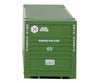 Walthers Scenemaster 8505 53’ Singamas Corrugated Side Container - Ready To Run -- Hub Group