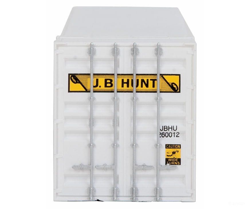 Walthers Scenemaster 8506 53’ Singamas Corrugated Side Container - Ready To Run -- J.b. Hunt