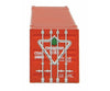 Walthers Scenemaster 8514 53’ Singamas Corrugated-Side Container - Ready To Run -- Canadian Tire