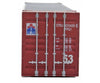 Walthers Scenemaster 8517 53’ Singamas Corrugated-Side Container - Ready To Run -- Sea Star (Blue