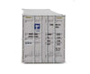 Walthers Scenemaster 8538 53’ Singamas Corrugated-Side Container - Assembled -- Tote (White Blue