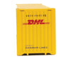 Walthers Scenemaster 8560 45’ Cimc Container - Assembled -- Dhl (Yellow Red) Freight Loads &