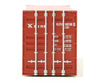 Walthers Scenemaster 8563 45’ Cimc Container - Assembled -- K-Line (Red White) Freight Loads &