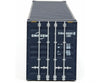 Walthers Scenemaster 8569 45’ Cimc Container - Assembled -- Cma-Cgm (Blue White) Freight Loads &
