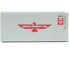 Walthers Scenemaster 8651 20 Smooth-Side Container - Ready To Run -- American President Lines (Gray