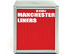 Walthers Scenemaster 8656 20’ Smooth-Side Container - Ready To Run -- Manchester Liners (Red
