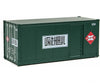 Walthers Scenemaster 8680 20’ Smooth-Side Container With Right Side Door 2-Pack - Ready To Run --