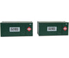 Walthers Scenemaster 8680 20’ Smooth-Side Container With Right Side Door 2-Pack - Ready To Run --