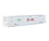 Walthers Scenemaster 8705 53’ Reefer Container - Ready To Run -- Hub Group Freight Loads &
