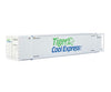 Walthers Scenemaster 8708 53’ Reefer Container - Ready To Run -- Tiger Cool Express Freight Loads
